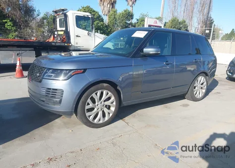 2020 Land Rover Range Rover Hse from USA, damaged, VIN SALGS4RY7LA407877